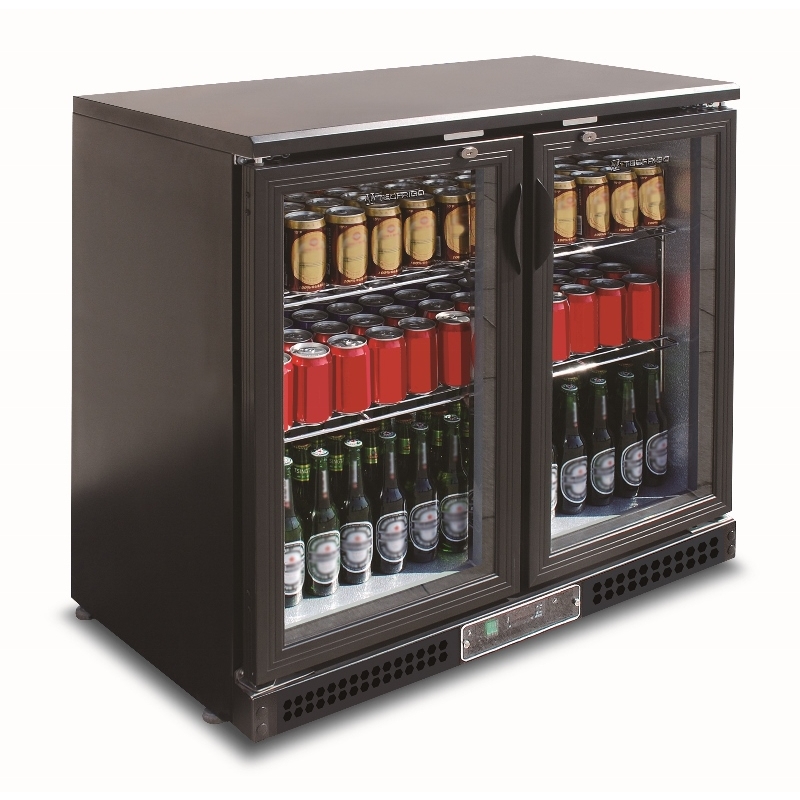 Réfrigérateur à boissons 85 litres professionnel froid ventilé
