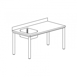 Table du chef gamme 700,...